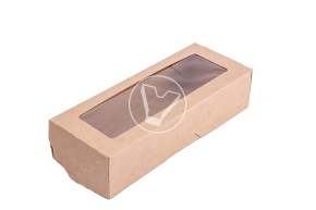 Ланч-бокс самосборный OneBox 500 мл. крафт																														