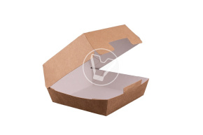 Бургер бокс BURGER XL, крафт (VerdeVita)