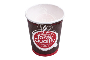 Стакан бумажный, 180 мл. (205 мл. до края), d-72, с нанесением, 1 слойный