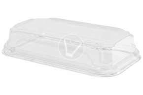 Крышка ПЭТ к контейнеру Pratico, 160*91*24мм 