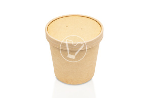 Супница крафт без крышки EcoSoup, 480 мл, Verde Vita