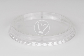 Крышка с крестообразным отверстием, плоская d-95 мм (ПЭТ, СтиролПласт), НОВИНКА