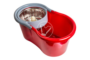 Швабра с ведром и отжимом 5,5 л. (в комплекте 1 запаска) 