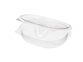 РКС-250, / 400 штук в кор  контейнер прозрачный для салатов (БОПС, Комус)