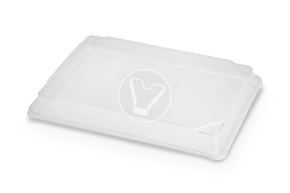 СпК-25 крышка для суши, прозрачная (ПП, Премиум)