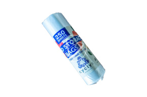 Маечка без ручки в руллоне, прозрачная ,16,5*22,5 см 250 шт. 