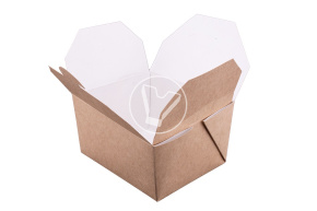 Корoб. универс. для лапши, втор. блюд и гарниров ECO FOLD BOX 600 мл. (DOECO)