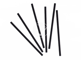 Трубочки бумажные GVS-22-LRG "Шварц", 8*200 мм, черный