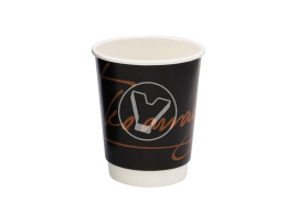 Стакан бумажный "Take Away", 250 мл, 2 слойный, для горячих напитков