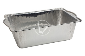 Форма алюминиевая "Кастрюля" с крышкой SP-328, 330*210*95 мм., 4200 мл.	
