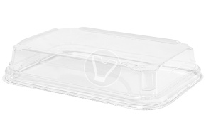 Крышка ПЭТ к контейнеру Pratico, 165*115*24мм 