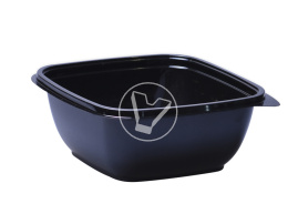 Контейнер СпК-1616-875 черный, 160*160*69, 875 мл