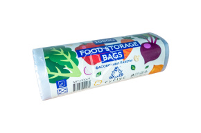 Маечка без ручки в руллоне, прозрачная ,25*35 см,1000 г.