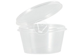 Соусница 50 мл., с совмещенной крышкой