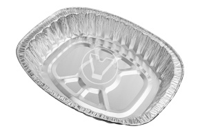 Блюдо алюминиевое глубокое, 465*345*84 мм