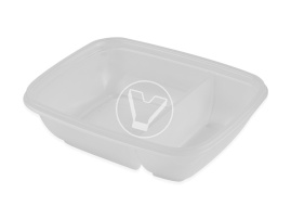 Контейнер (ланч-бокс) К-2016, прозрачный 700/2 мл.