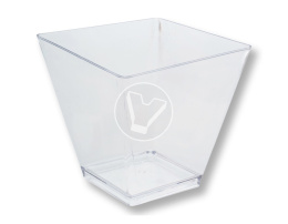 Чашка "Ромб", 95 мл, 55х56 мм, прозрачная 