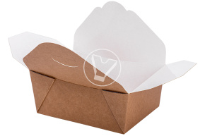Корoб. универс. для лапши, втор. блюд и гарниров ECO FOLD BOX 900 мл. 