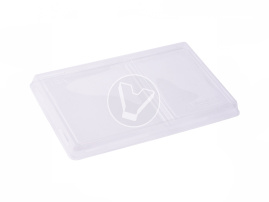 Крышка к салатнику OneClick, 800 мл, 2х секционному, плоская