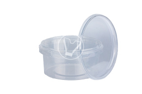 Банка 500 мл, d-122, с крышкой, Прозрачная