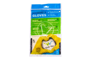 Перчатки резиновые, VerdeVita,  размер L