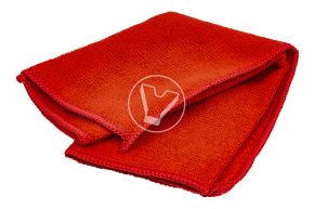 Салфетка из микрофибры 35*35, 280 гсм, Терри (красная)