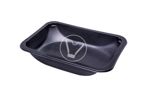 Лоток под запайку (187*137*36) 615 мл, черный