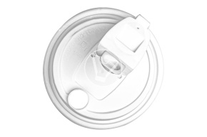 Крышка d-90 с питейником, белая, тип Е