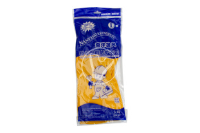 Перчатки резиновые особо прочные, 100 г., размер L, желтые