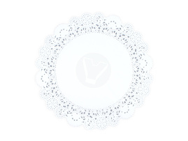 Салфетка с ажурным краем, 250шт./уп.., DECO, 32 см.