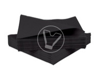 Салфетки черные, 1 слой, 24*24 см, 400 л./упак., ECO NAPKINS