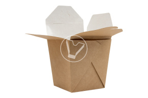 Коробка для лапши WOK700 мл., 81/101*81/101*106, крафт