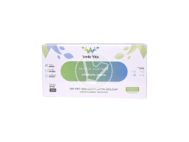 Перчатки виниловые, прозрачные, размер M VerdeVita 