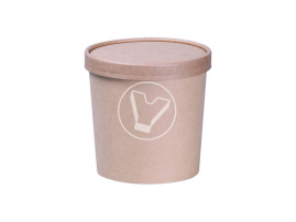 Супница крафт без крышки, 760 мл (EcoSoup) 