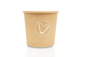 Супница крафт без крышки EcoSoup, 760 мл, Verde Vita