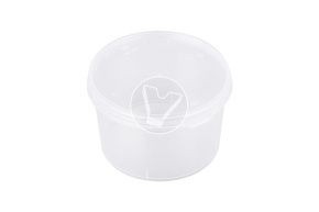 Банка 550 мл., d-118, с крышкой, прозрачная