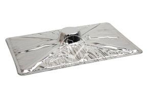 Форма алюминиевая "Кастрюля" с крышкой SP-328, 330*210*95 мм., 4200 мл.	