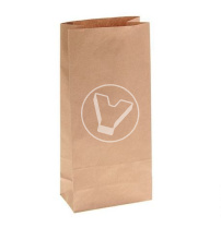 Пакет крафт А, без ручки, 250*120*80 мм