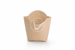 Коробка для картофеля фри Eco Fry, размер М, DoEco