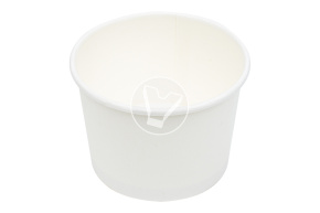 Креманка 250 мл. для мороженого,белая