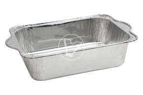 Форма алюминиевая "Кастрюля" с крышкой 300*190*70 мм., 3800 мл.