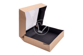 Ланч-бокс самосборный OneBox 1500 мл. Black