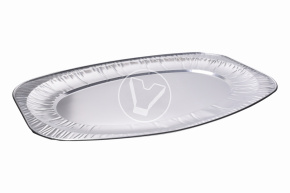 Блюдо алюминиевое овальное 546*362*16 мм.