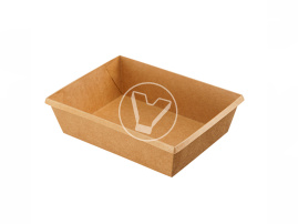 Салатник OneClick, крафт, 400 мл