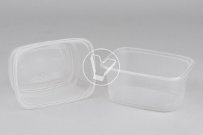 Т-1 250 мл. Контейнер прямоугольный 108х82х49мм