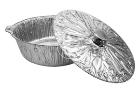 Форма алюминиевая "Кастрюля" с крышкой, 390*290*115 мм, 7100 мл Новинка