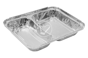 Алюм. контейнер 2х секц. Lamina C2, 225*170*42 / 840 мл