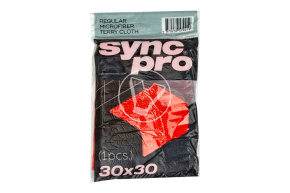 Салфетка из микрофибры 30*30, 280 гсм, Терри (красная)