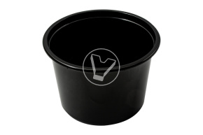 Конт. (суповой) К115, 500 мл Премиум., черный без крышки 