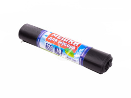 Мешки для мусора 120л  ПВД 30 микрон